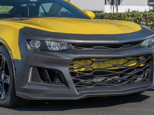2016-2018 CAMARO LT LS RS SS | ZL1 CONVERSION FRONT BUMPER KIT WITH DRL LIGHT