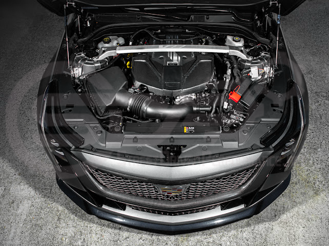 2022-UP CADILLAC CT5-V BLACKWING | DRY CARBON FIBER REPLACEMENT FRONT ENGINE COVER