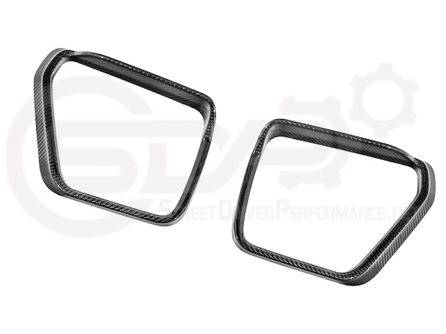 2021-UP FORD F-150 | CARBON FIBER FACTORY STYLE SIDE MIRROR FRAMES PAIR