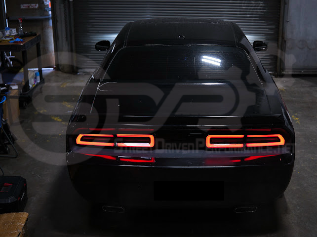 2008-2014 Dodge Challenger | Facelift Sequential Signal LED Smoke Rear Taillights Pair