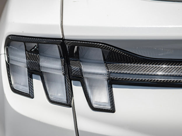 2021-UP MUSTANG MACH-E | CARBON FIBER REAR TAIL LIGHT BEZEL COVER