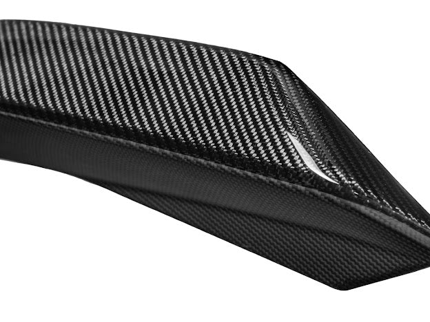 2024-UP FORD MUSTANG ECOBOOST | CARBON FIBER FRONT LOWER SIDE GRILLE INSERTS PAIR