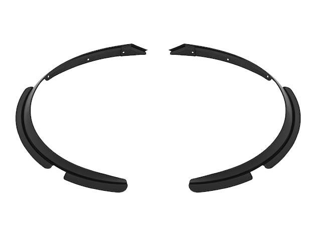 2020+ CHEVROLET CORVETTE C8 CARBON FIBER SIDE WHEEL FENDER PAIR