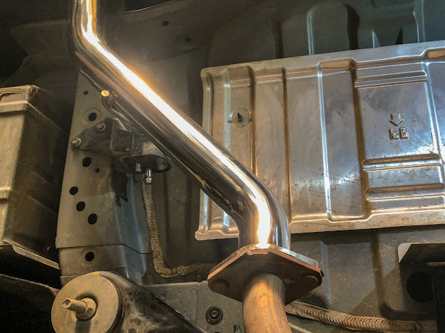 2014-PRESENT INFINITI Q50 MUFFLER DELETE AXLE BACK DUAL TIPS EXHAUST