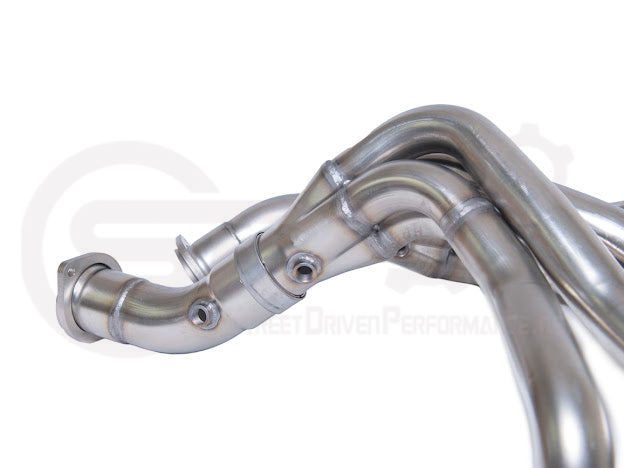2014-2019 Chevrolet Corvette C7 - 3" Stainless Racing Double X-Pipe Exhaust & 3.0” Performance Long Tube Headers Package