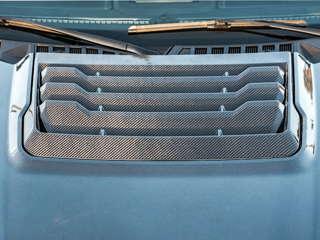 2017-2020 FORD F-150 RAPTOR | STREET SERIES PACKAGE CARBON FIBER HOOD VENT REPLACEMENT