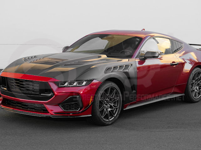 2024-UP FORD MUSTANG S650 | GTD STYLE FRONT SIDE VENTED FENDERS