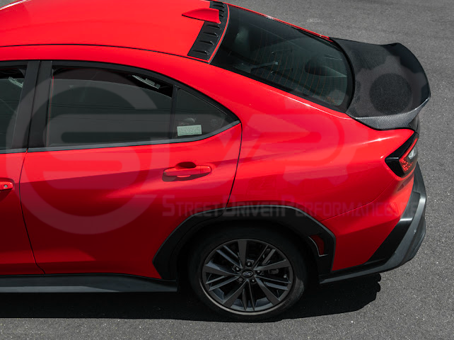 2022-Up Subaru WRX | JDM Style Carbon Fiber Rear Trunk w/ Integrated Spoiler Wing