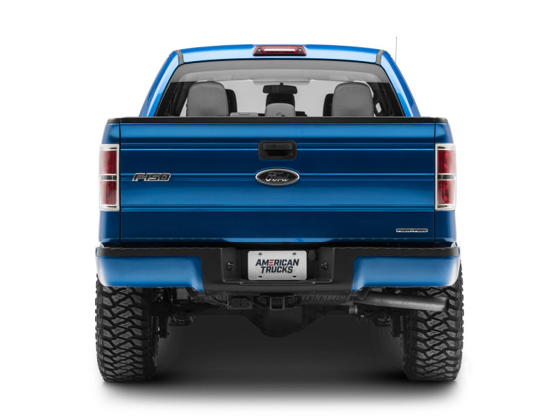 Raxiom Ford F-150 2009-2014 LED third brake light, excluding Raptor models, with sleek axial design and bright illumination.