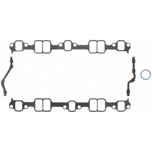 Fel-Pro MS 9200 B engine intake manifold gasket set showing multiple gaskets and sealing components for optimal engine performance.