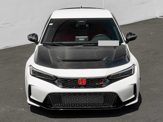 2023-Up Honda Civic FL5 Type-R | JDM Factory Style CARBON FIBER Front Vented Hood
