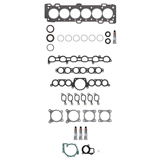 Fel-Pro Volvo S80 HS 26576 PT PermaTorque engine cylinder head gasket set showing gaskets and sealing surfaces.