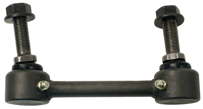 Moog Dodge Durango rear sway bar link, durable sway bar endlink for improved suspension stability, shown in the image.