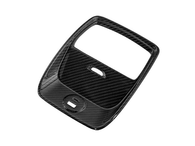 2021-Up Ford Mustang Mach-E |INTERIOR Carbon Fiber Rear AC Outlet Panel Cover