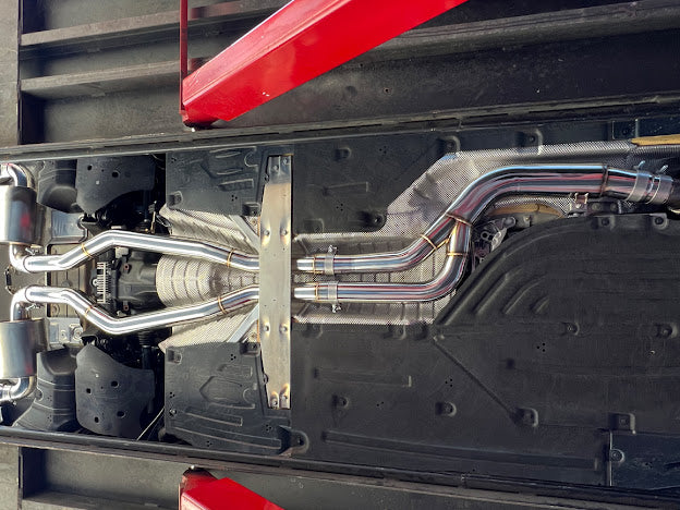 2020-PRESENT TOYOTA GR SUPRA A90 A91 | NON RESONATED CAT BACK EXHAUST