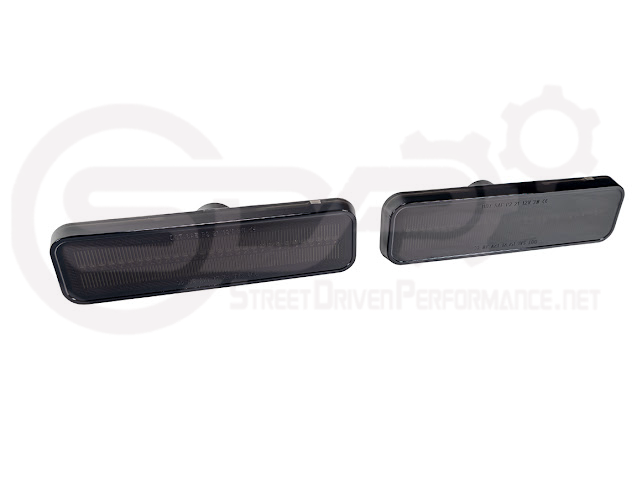 1972-1974 Dodge Charger | Front Side Marker Lens Amber Light LED Pair (Clear / Amber / Smoke)