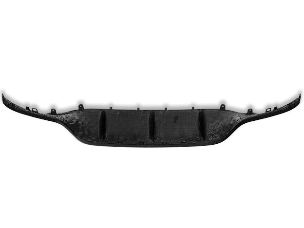 2015-2018 W205 Mercedes C-Class AMG Sport Style CARBON FIBER Rear Bumper Lower Diffuser