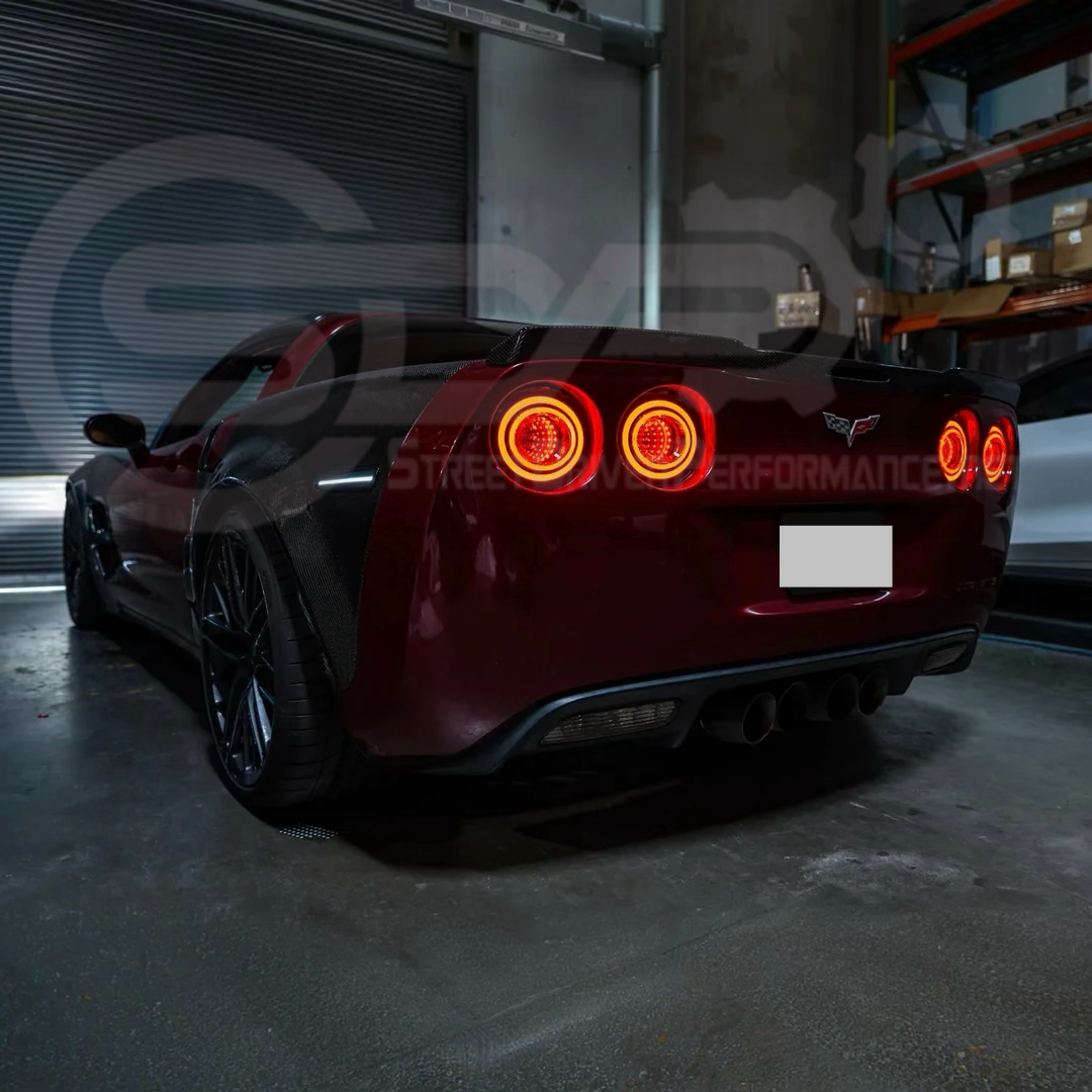 2005-2013 CHEVROLET CORVETTE C6 | INFINITY STYLE LED TAIL LIGHTS (PRE-SALE)