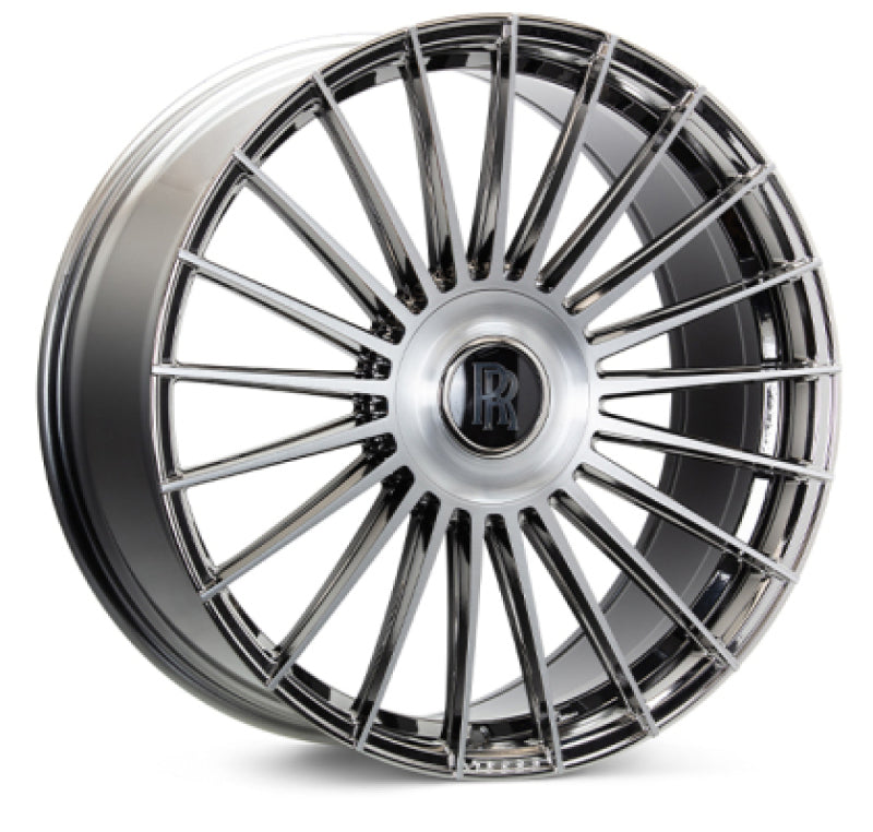 Vossen HF-8 forged wheel 24x10 inches, 5x130 bolt pattern, ET15, polished and brushed deep face design for cars