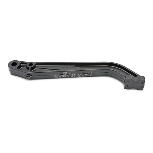 Wilwood clutch pedal with 7:1 ratio, black metal construction, designed for performance vehicle clutch operation.