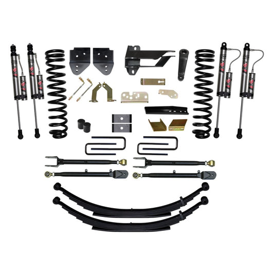 Skyjacker 6-inch lift kit for 2017 Ford F250-F350 4WD trucks, featuring suspension components and lifted stance.