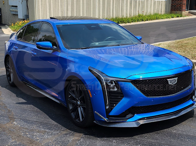 2025-Up Cadillac CT5-V | SDP Performance Package Add On Front Side Bumper Canards Pair