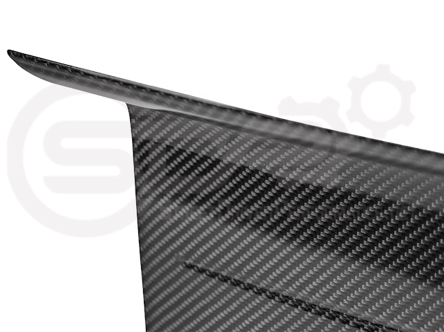 2018-2023 FORD MUSTANG S550 | CARBON FIBER FACTORY STYLE REAR TRUNK DECK LID APPLIQUE PANEL COVER
