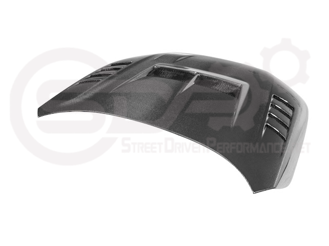 2023-UP HONDA CIVIC FL5 TYPE-R | JDM VARIS STYLE CARBON FIBER FRONT VENTED HOOD