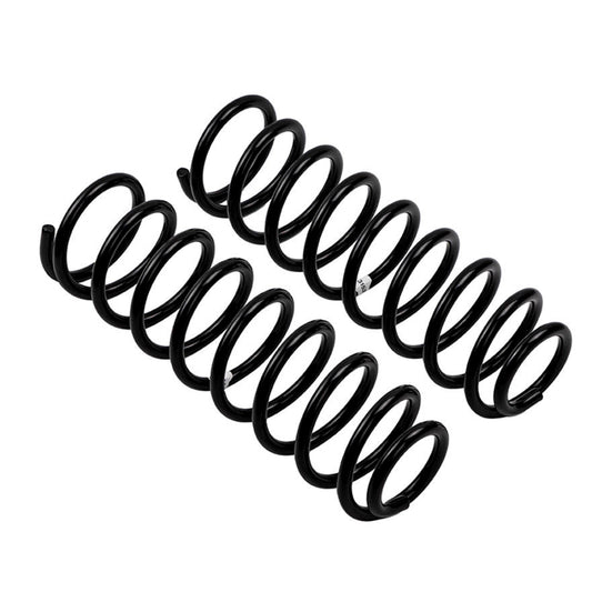 Old Man Emu coilover springs for 2020 Jeep Wrangler JL, front 2-inch lift coil spring set, durable suspension upgrade.