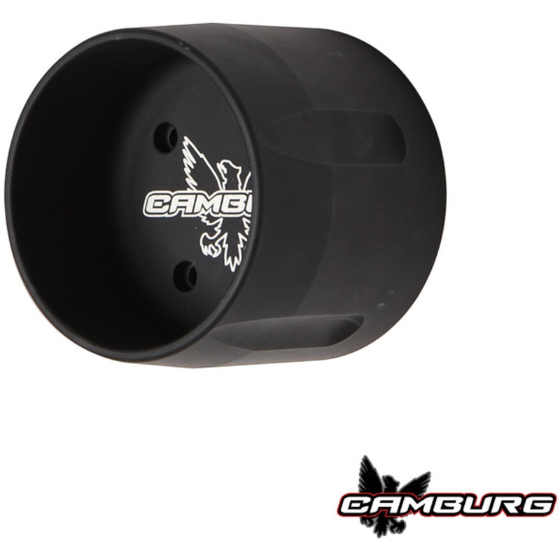 Camburg Race Series Rear Hub Center Cap for 2.50/3.25 leaf springs, featuring a 6x6.5 bolt pattern, automotive drivetrain part