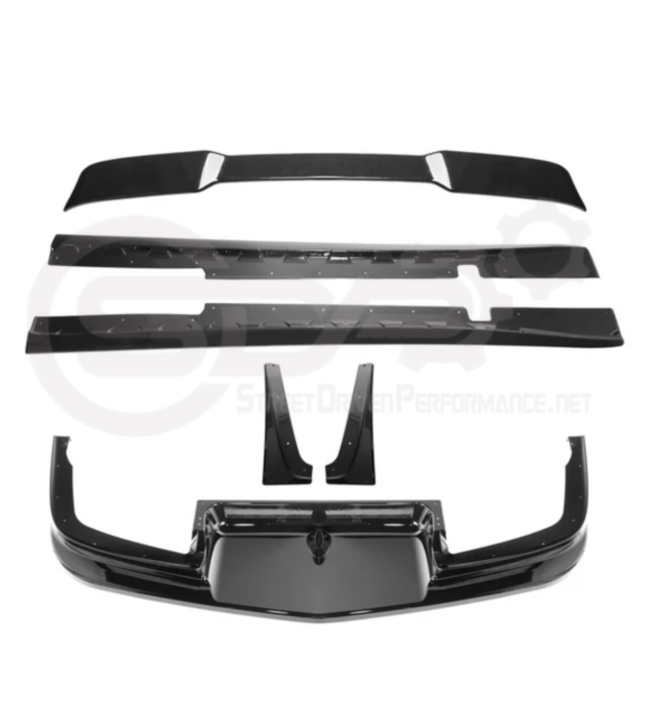 1997-2004 CORVETTE C5 | ZR1 PACKAGE GLOSSY BLACK FULL AERODYNAMIC KIT