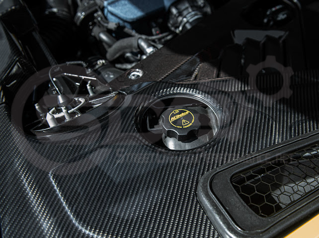 2025-Up Corvette C8 ZR1 | CARBON FIBER Engine Bay Trim Panel Cover Pair
