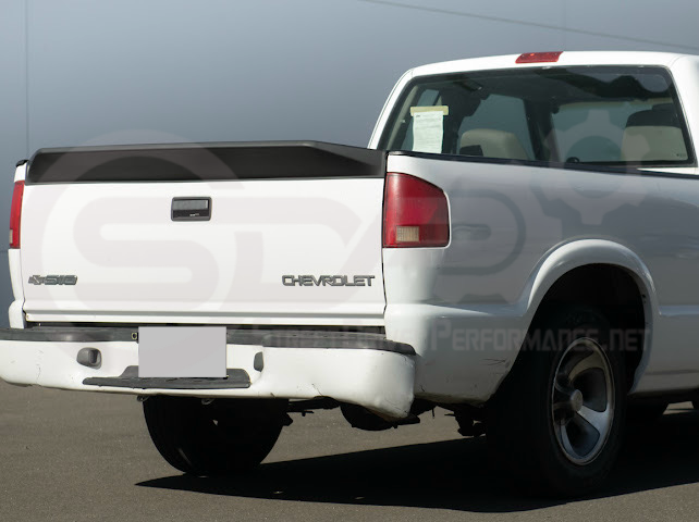 1994-2004 Chevrolet S-10 Street Series MATTE BLACK Rear Tailgate Trunk Spoiler Wing