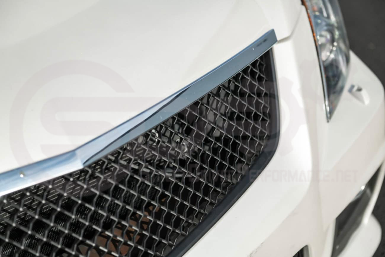 2009-2015 Cadillac CTS-V V2 -  Black front grilles set (blank no emblem)