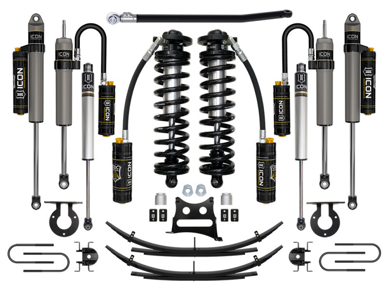 ICON 08-10 Ford F250/F350 2.5-3in Stage 5 Coilover Conversion System w/ Expansion Pack