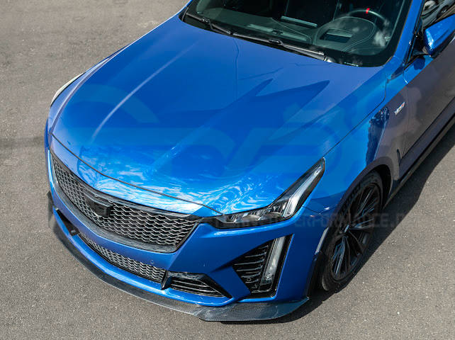 2020-2024 CADILLAC CT5-V BLACKWING SEDAN | FRONT LIP SPLITTER GROUND EFFECTS & WHEEL ARCHES