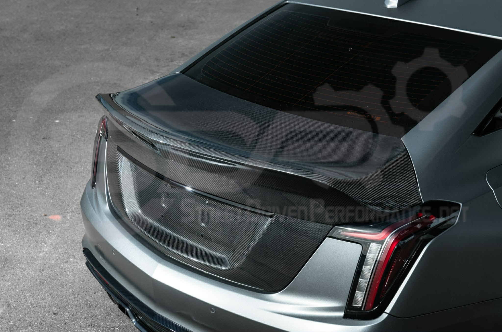 2020-Present Cadillac CT5 / CT5-V / CT5-V Blackwing | CARBON FIBER Trunk with Integrated Duckbill Spoiler