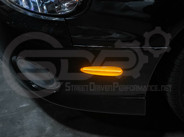 2004-2006 Pontiac GTO | Front Clear / Red / or Black Lens Amber Light LED Side Markers Pair