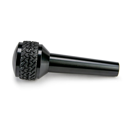 Black finish DV8 Offroad 2005-2010 Jeep TJ/JK 6-speed shift knob, gear shift lever for off-road vehicles.