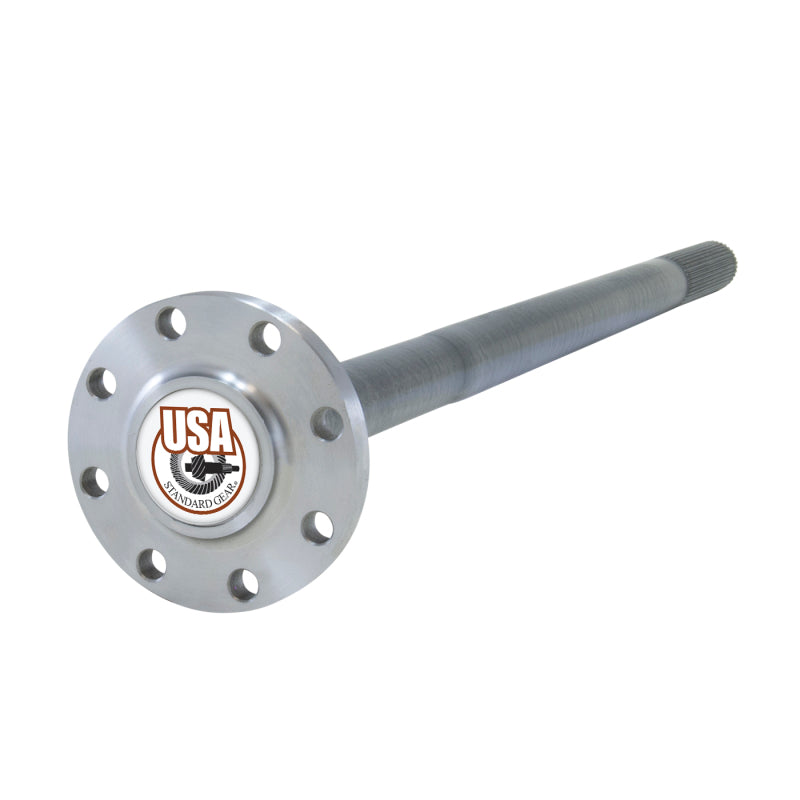Yukon Gear & Axle Rear 4340 Chrome-Moly Dana 60 Replacement Axle with 30 Spline for drivetrain upgrade, single axle.
