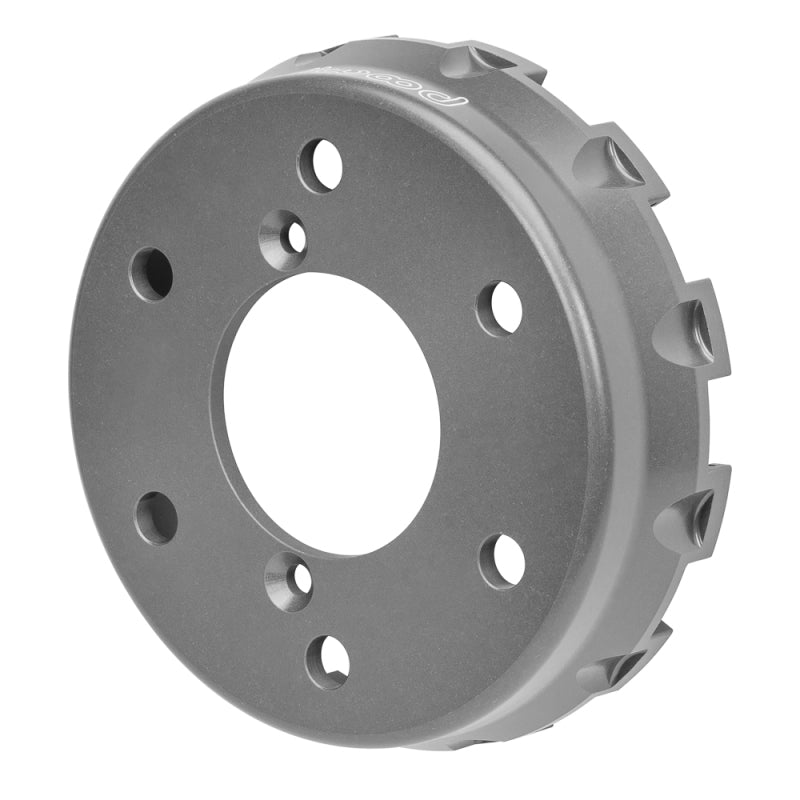 Wilwood 24+ Can-Am Maverick aluminum brake rotor hat with 6x5.50 bolt pattern and 1.33 offset, 2-piece design.