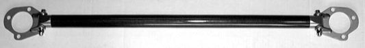 Cusco CB rear strut bar for JZS161 2WD 3000T, mounted on vehicle's rear suspension for improved stability and handling.