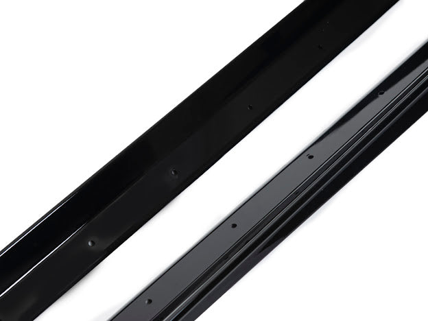 2019-Up BMW G20 3-Series | M-Sport Style GLOSSY BLACK Side Skirts Rocker Panel Ground Effects
