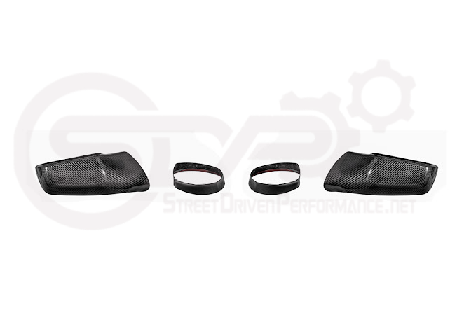 2014-2019 Chevrolet Corvette C7 | Factory Style CARBON FIBER Full Mirror Cap Covers Pair