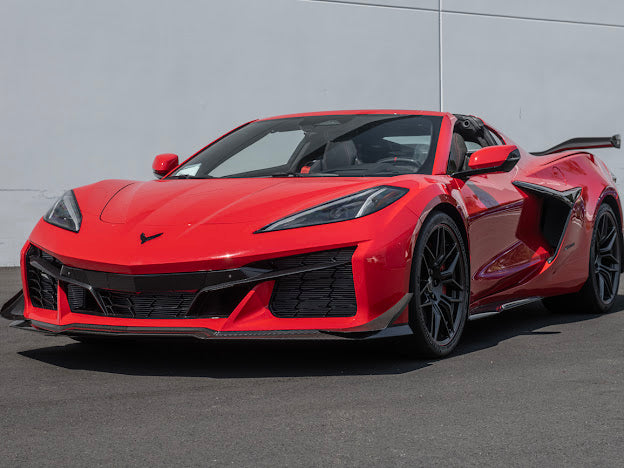 2023+ CHEVROLET CORVETTE C8 Z06 & E-RAY | CARBON FIBER FRONT SIDE CANARDS