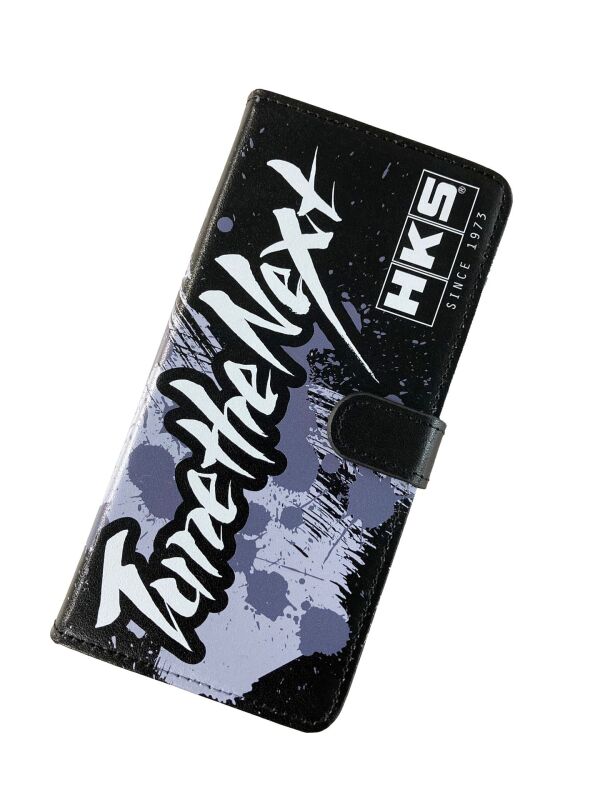 HKS Phone Cover TTN in black with HKS branding, designed for a secure fit and stylish protection for smartphones.