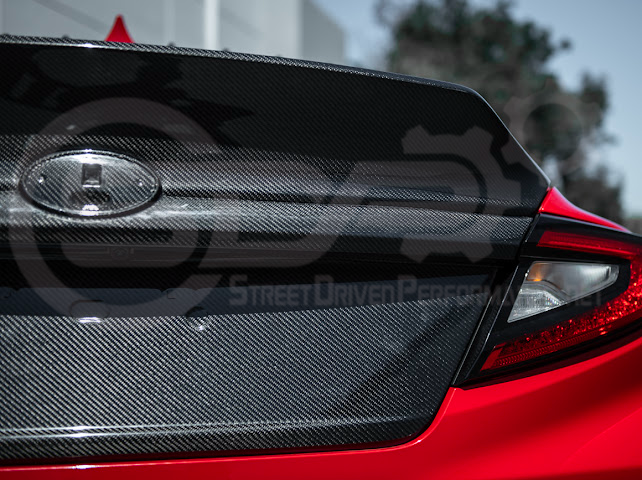 2022-Up Subaru WRX | JDM Style Carbon Fiber Rear Trunk w/ Integrated Spoiler Wing