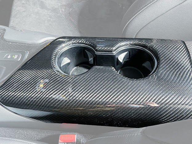 2020-Up Toyota GR Supra A90 A91 | Factory Style DRY CARBON FIBER Center Console Arm Rest Panel Cover