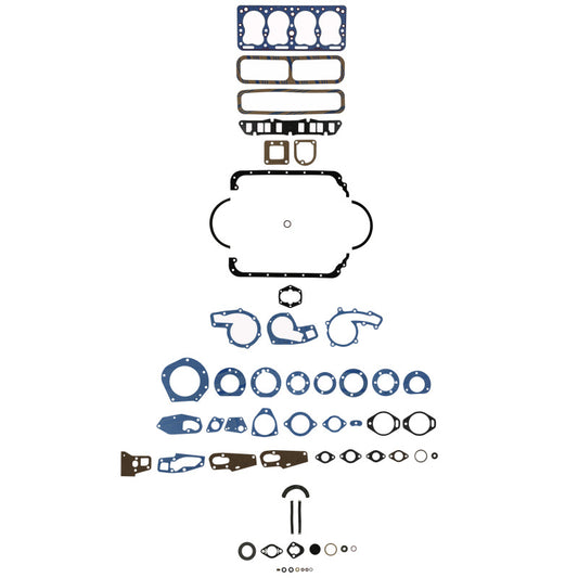 Fel-Pro FS 7183 PT engine gasket set with various gaskets and seals for automotive engine repair.