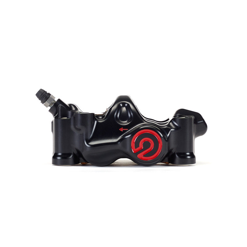 Brembo P.484 Cafe Racer brake caliper left side, OE brake caliper for motorcycle, Brembo Powersports branding visible